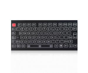 Wholesale Compact Format Industrial Membrane Keyboard With Metal Dome Key Switch Technology from china suppliers