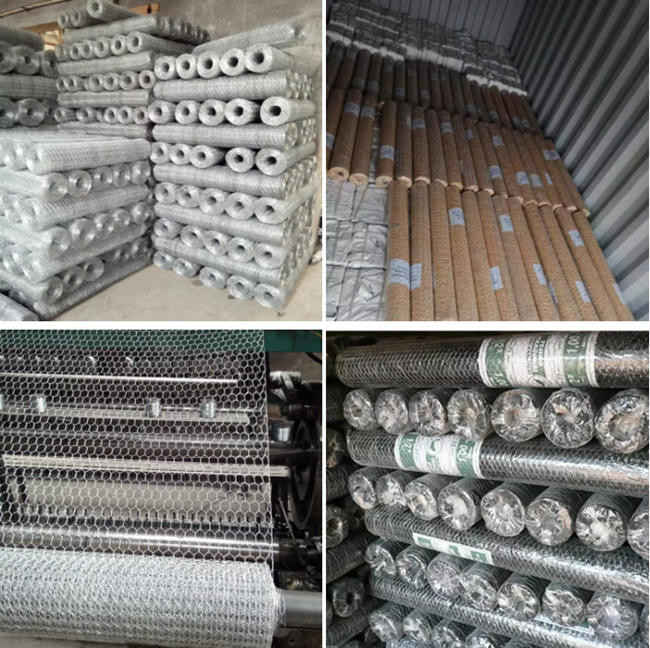 Hexagonal 0.42mm Chicken Mesh Fence For Rabbit And Poultry Netting