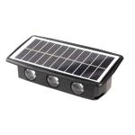 Balcony Solar Lights Waterproof Wall Mount Lamp for Up and Down Outdoor Lighting
