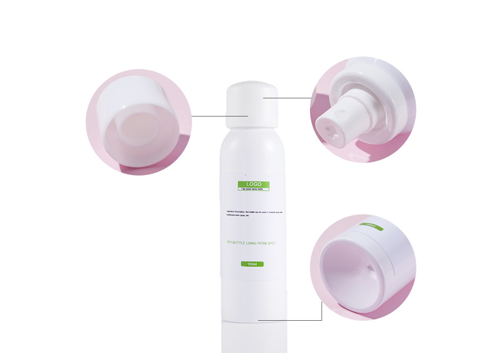 180ml 200ml 220ml PET Cylindrical Bayonet Spray Bottle