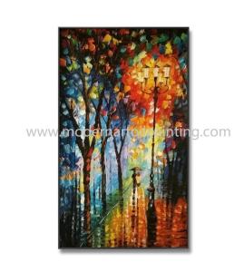 Wholesale Hand Painted Thick Palette Knife Oil Paintings Canvas For Interior Decoration from china suppliers