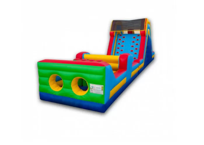 Funny Colorful Inflatable Sports Games Obstacle Course For Kids