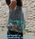 Female Casual Toiletry Shoulder Bags, summer waterproof clear pvc shopping bag