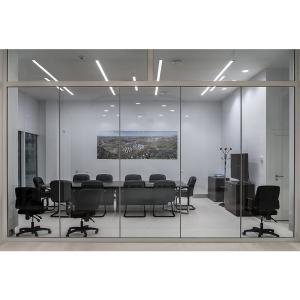 Wholesale Demountable Glass Partitions Walls , Office Interior Folding Glass Wall from china suppliers