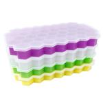 Flexible 37 Cavity Ice Trays BPA Free Easy Release