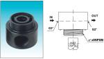Upflow PH neutralization Pressure Tanks heads 2.5" NPSM inlet / outlet 1" Riser