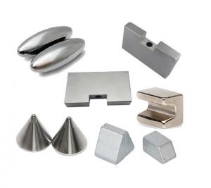China Kellin Irregular Shape Magnet Custom Industrial Special Shaped Magnetic Block wedge Neodymium Iron Boron Magnets on sale