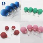 Silicone Glass Therapy Massage Cupping Sets Anti Cellulite For Muscle Relaxation