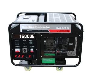 Wholesale Chongqing Power Electric 15kw portable gasoline generator set air cooling engine 2 cylinder from china suppliers