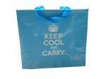 Reusable Thermal Insulated Bags PP Woven Fabric Cylinder Printing with Silvery