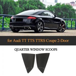 Wholesale Carbon Fiber Rear Window Vents Trims for Audi TT TTS TTRS Coupe 2-Door 2015-2018 from china suppliers
