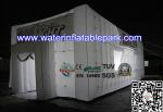 Bespoke Led Inflatable Cube Tent / Inflatable Party Event Tent 8 x 4 m