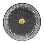 Glass Bathroom Wash Basin Trace Silver Color Easy To Clean