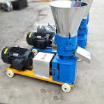 Feed Small Wood Pellet Mills Home Use 600kg/ H 400kg/ H Environmental Friendly