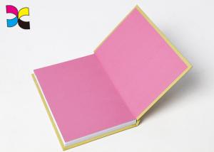 Wholesale Fashion Hardcover Custom Blank Spiral Notebook CMYK Digital Printing Eco - Friendly from china suppliers