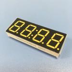 High Brightness 0.56" LED Clock Display Ultra White Color Low Power Consumption