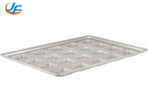 Wholesale RK Bakeware China Nonstick Aluminized Steel Square Ciabatta Roll Pan Baking Tray from china suppliers