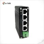 12~48VDC Power Input Industrial 2-Port Gigabit PoE+ Injector