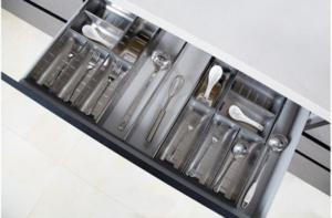 Wholesale Kitchen Expandable Cutlery Silverware Drawer Organizer from china suppliers