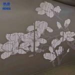 Customized Aluminium Curtain Wall Punched Plate Cladding Facade
