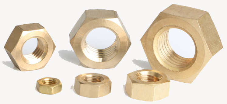 GB52 Brass Hexagon Nut Brass Hexagon Nuts DIN934 GB6170 GB52