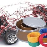 Automotive Wire Harness Storage Bin - Plum Blossom Cable Management Bucket For