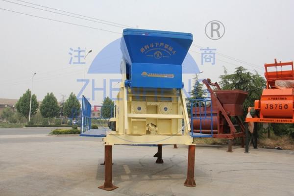 Multi Purpose Twin Shaft JS1000 Concrete Mixer Stable Performance ISO / CE