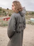 Charcoal Grey Foggy Surface Translucent Tpu Fabric