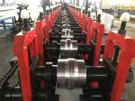 0.9mm GI Steel Door Frame Making Machine With Fly Saw Cutting System