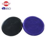 Black Air Stability Wobble Cushion 33cm Diameter Nontoxic Recyclable Material