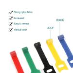 1.2cm*15cm Nylon Reusable Cable Ties Releasable Eco Friendly