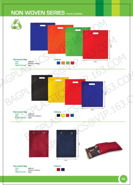 Premium Quality Customized Grocery Ultrasonic Non Woven Bag Factory Direct Sales