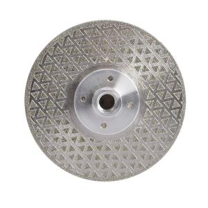 Wholesale M14 Double Sided Electroplated Diamond Disc For Marble Granite Grinding And Cutting from china suppliers