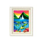 Customized Size Turtles And Dolphins 5D Photography For Home Decoration