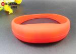 Silicon Waterproof Control Flashing LED Armband Bracelet Bangle Wristband Night