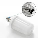 LED Flame Bulb Flash Lighting Mode E27 B22 4.5W CE ROHS dimmable 1400K yellow