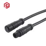 Industrial M8 Nylon Threaded Butt Waterproof Aviation Plug 2 3 4 5pin Signal