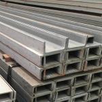 Hot Dipped Galvanised C Channel Steel ASTM A36 For Building Construction
