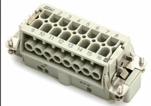 Wholesale 09 33 016 2601 Han E 16 Pos. M Insert Screw Rated Voltage 500 V from china suppliers