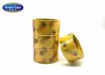 High Tack Crystal Clear Bopp Adhesive Tape With No Bubble , Adhesive Bopp Tape