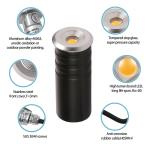 Mini IP67 1W CREE XPE LED Single Color inground light outdoor buried lamp