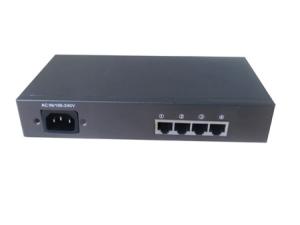 Wholesale WD-504M-PoE(af) 4 Ports 500Mbps PoE power supply PLC Ethernet bridge from china suppliers