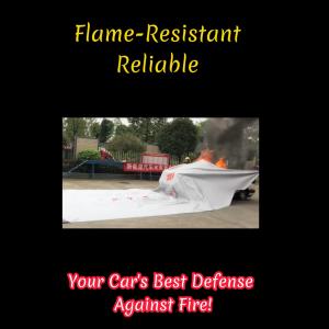Wholesale Car Fire Blanket, Large Electric Vehicle Fireproof Fibreglass Blanket from china suppliers