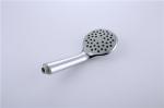 Ceiling Rain Bathtub Shower Faucet Sets Water Saving Round ABS Handshower Silver