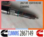 QSK19 CM850 QSK60 Neutral common rail fuel injector Y431K05420 F00BL0J019