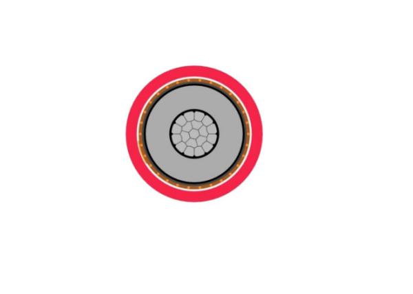 15 - 35kV Medium Voltage Power Cables Aluminum Conductor XLPE Insulation PE