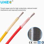 Electric Control Panel Flex Tinned Copper Silicone Sheath Fiberglass Braided