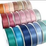 Polyester Satin Ribbon in 7X4X1.1 cm Package Size for Fashion Accessories