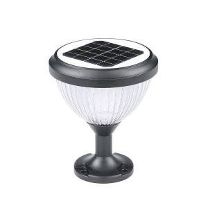 Wholesale Solar Energy Column Head Lamp for Outdoors Patio Pathway Landscape Illumination Needs from china suppliers