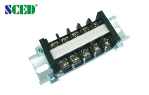 Wholesale 600V 30A 12.00mm PCB Rail Mounted Terminal Blocks Connectors , Any Poles Available from china suppliers